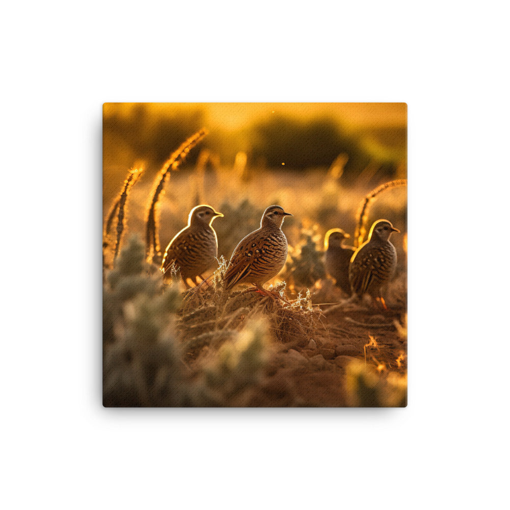 Quail Canvas - PosterfyAI.com