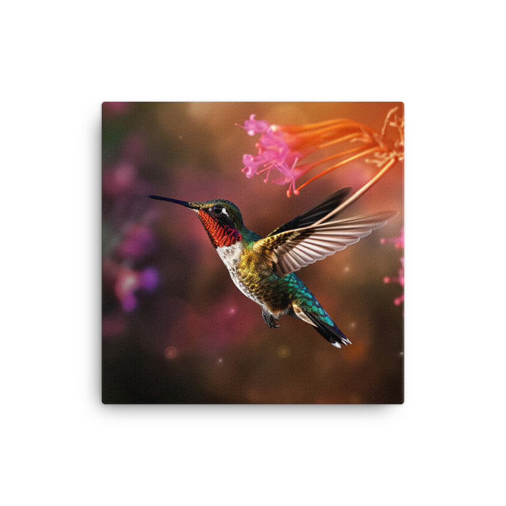 Hummingbird Canvas - PosterfyAI.com