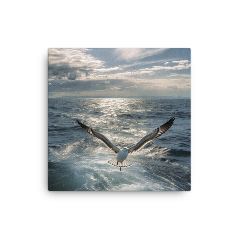 Albatross Canvas - PosterfyAI.com