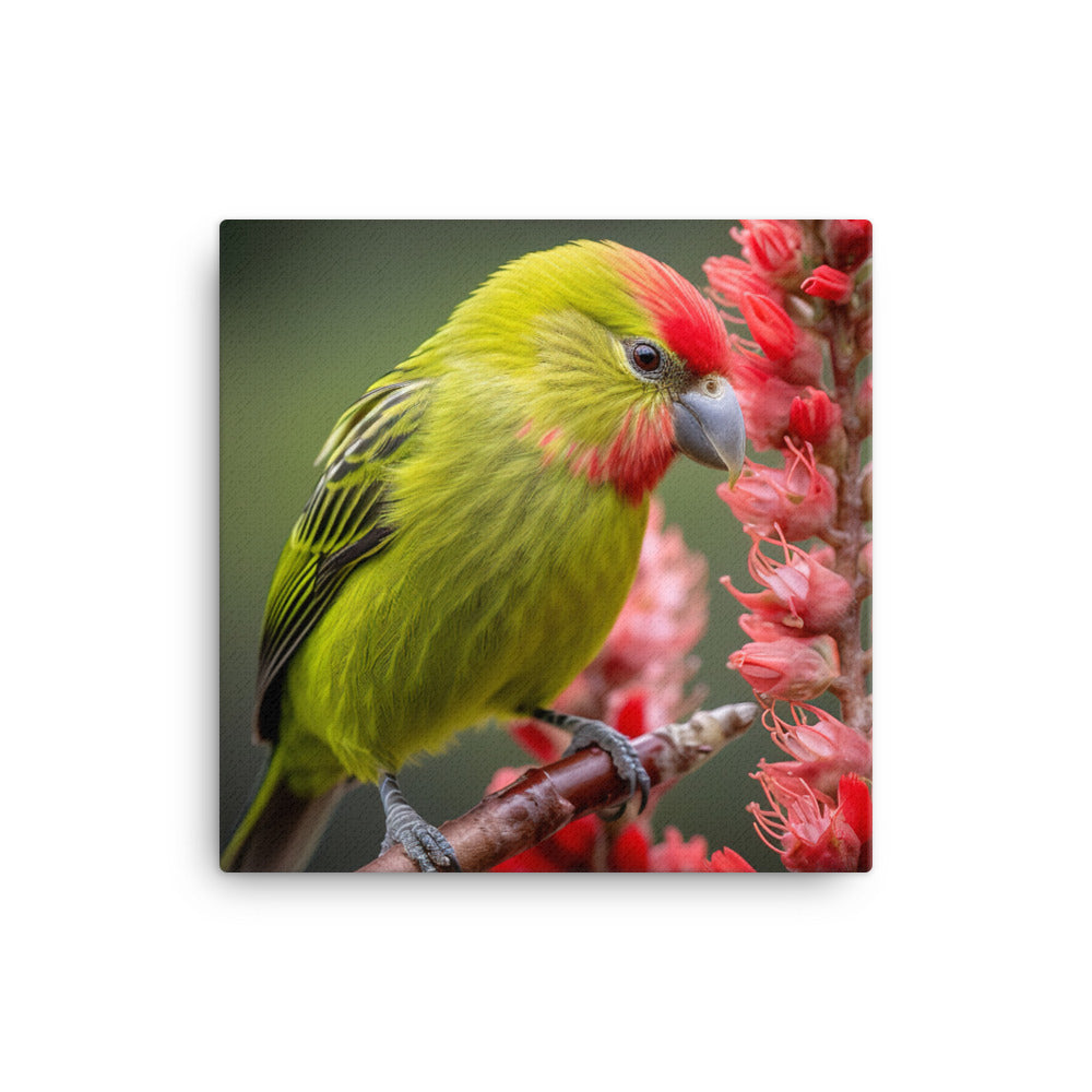 Kakariki Canvas - PosterfyAI.com
