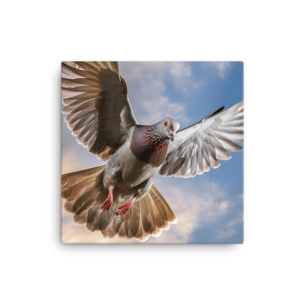 Pigeon Canvas - PosterfyAI.com