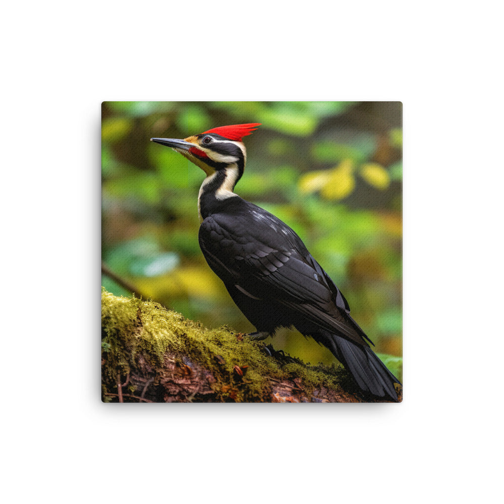 Woodpecker Canvas - PosterfyAI.com