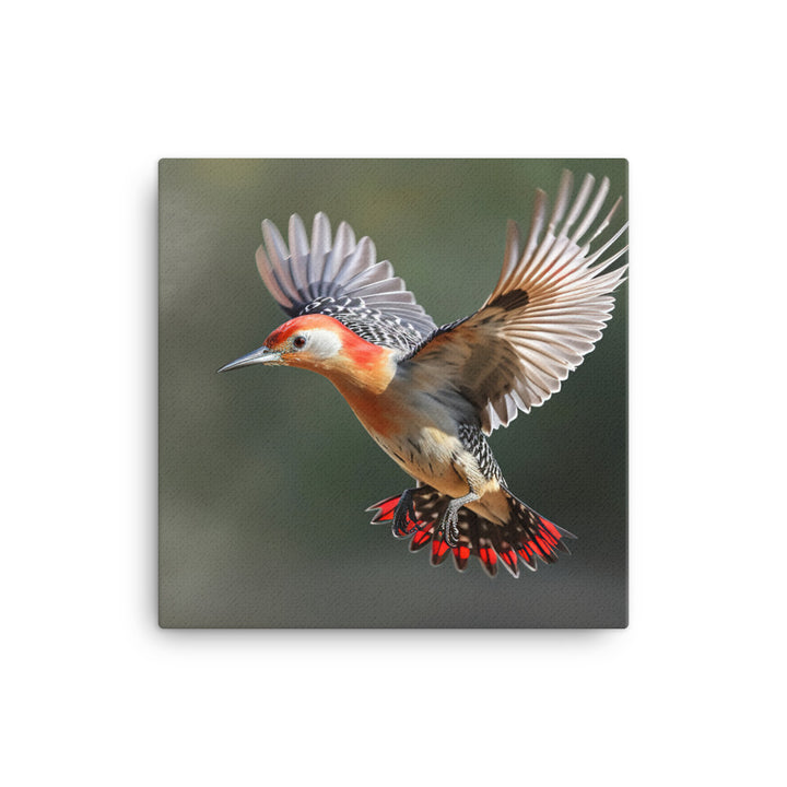 Woodpecker Canvas - PosterfyAI.com