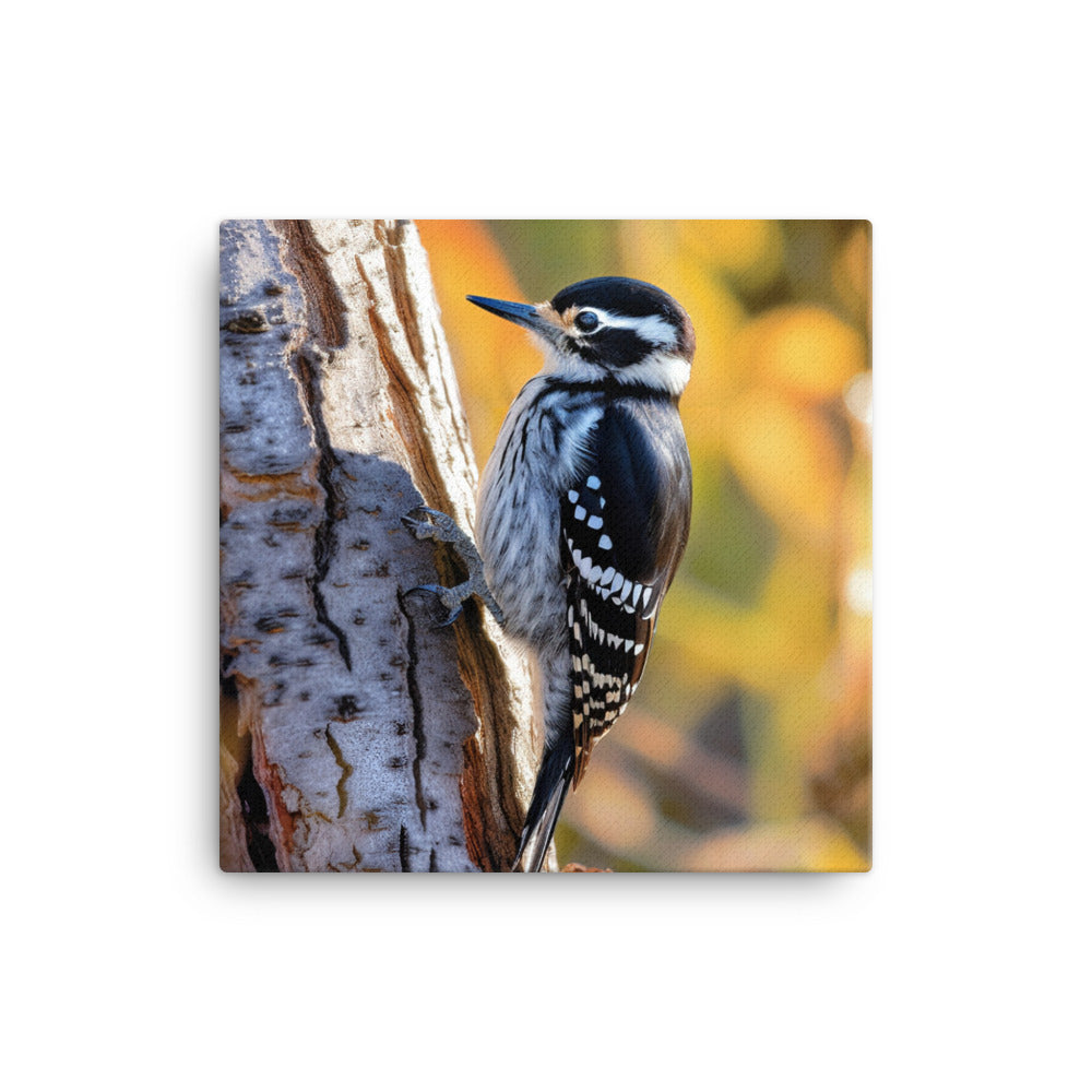 Woodpecker Canvas - PosterfyAI.com