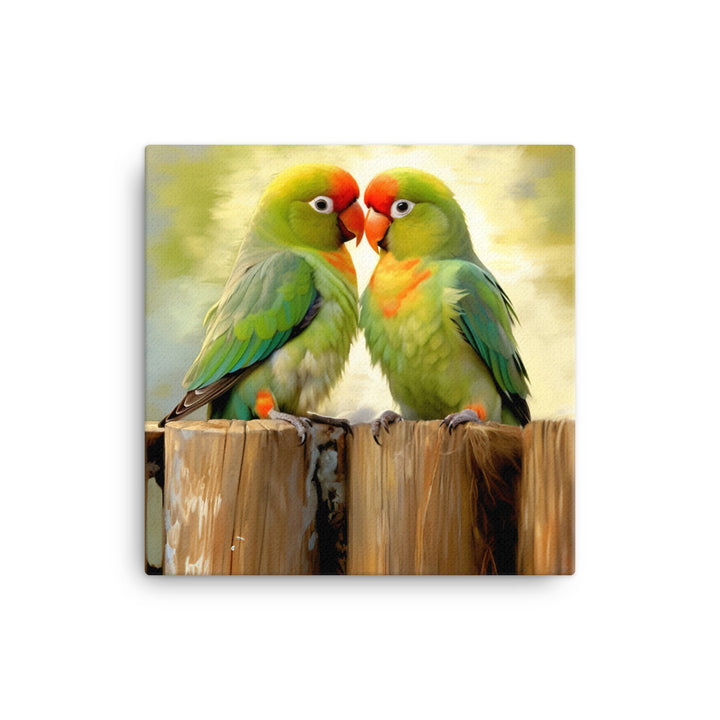 Lovebird Canvas - PosterfyAI.com