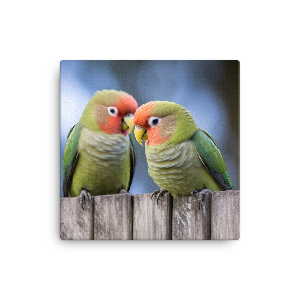 Lovebird Canvas - PosterfyAI.com