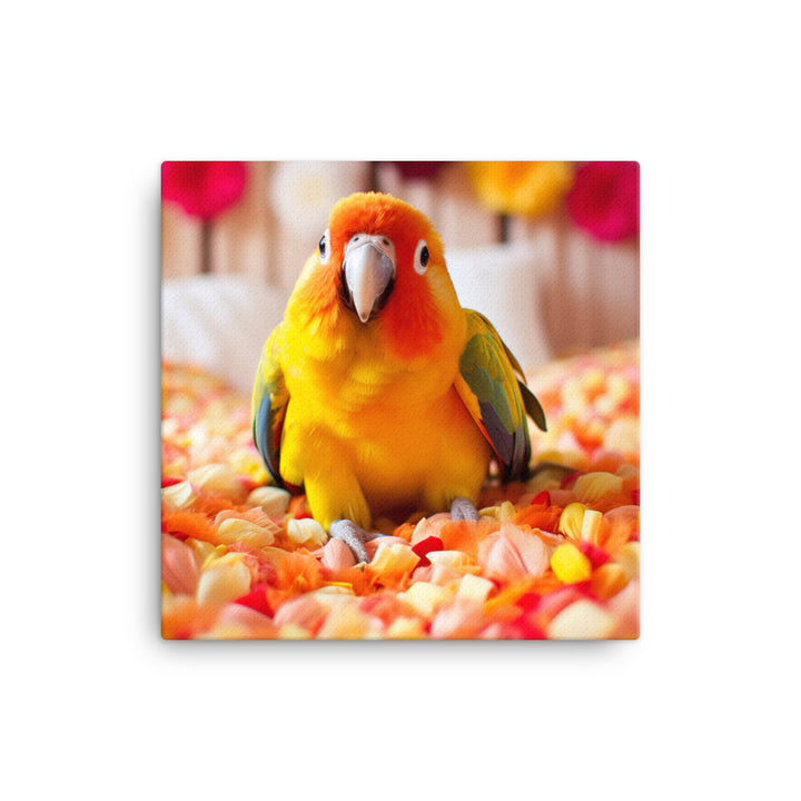 Lovebird Canvas - PosterfyAI.com