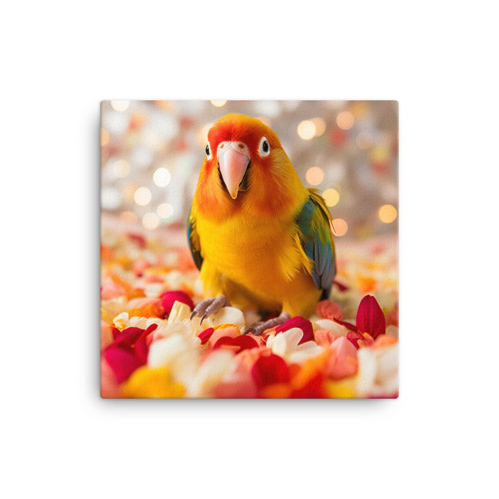 Lovebird Canvas - PosterfyAI.com