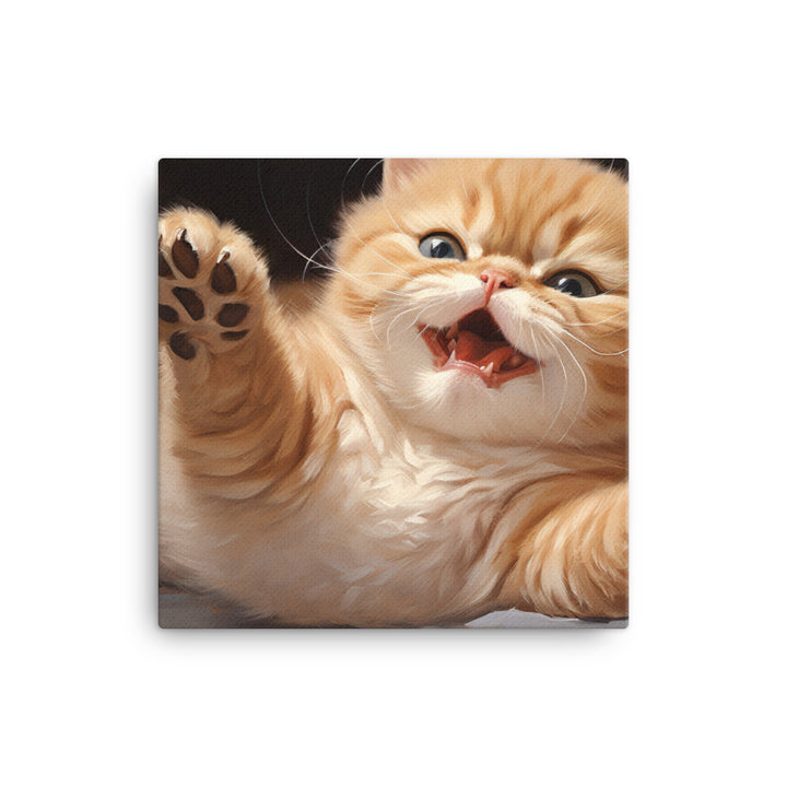 Exotic Shorthair Canvas - PosterfyAI.com