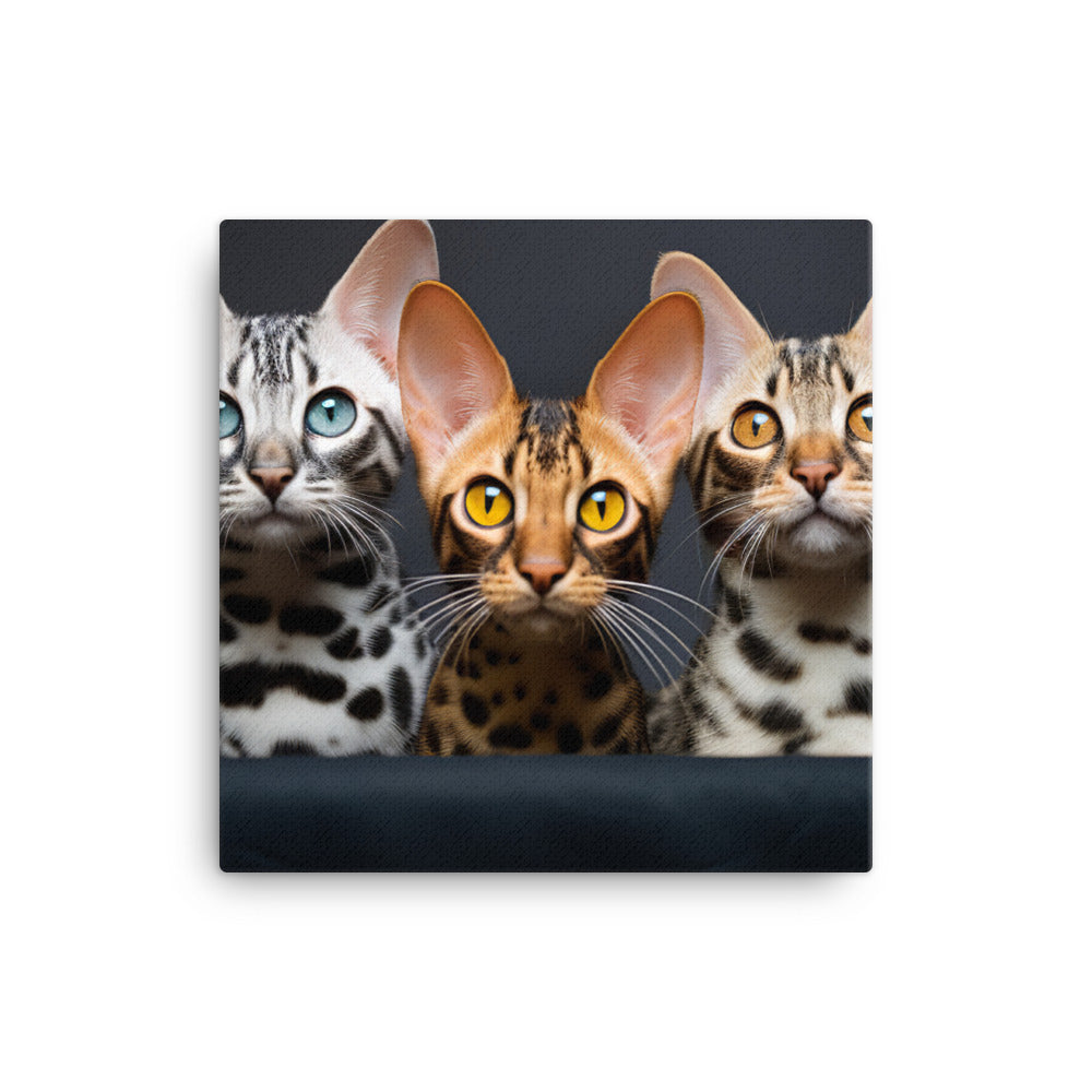 Ocicat Canvas - PosterfyAI.com