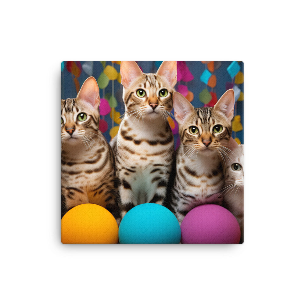 Ocicat Canvas - PosterfyAI.com