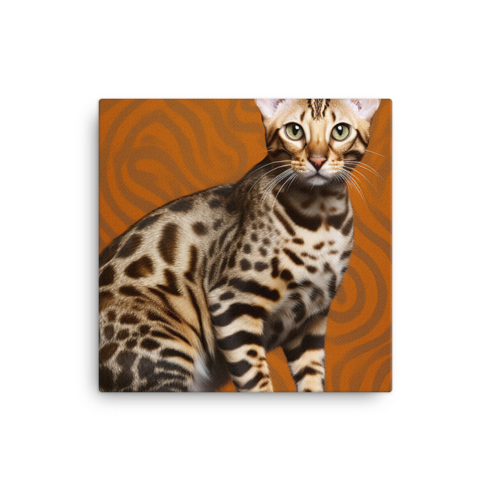 Ocicat Canvas - PosterfyAI.com