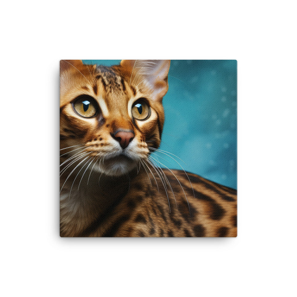 Ocicat Canvas - PosterfyAI.com