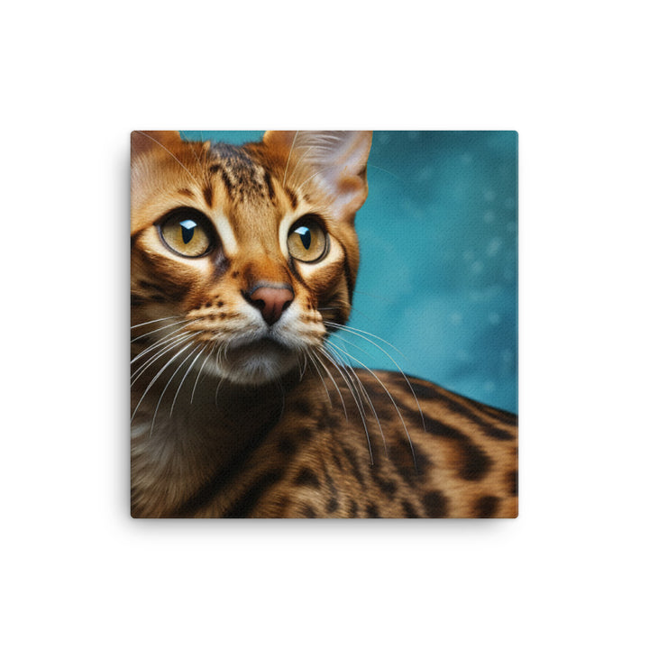 Ocicat Canvas - PosterfyAI.com