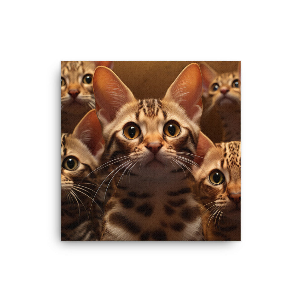 Ocicat Canvas - PosterfyAI.com