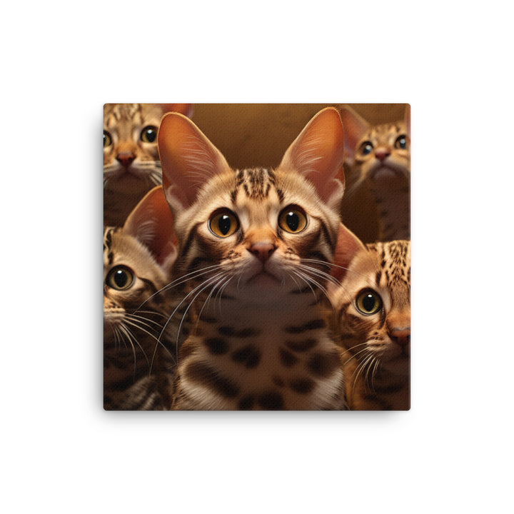 Ocicat Canvas - PosterfyAI.com