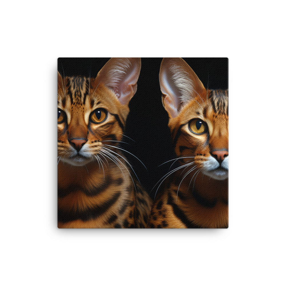 Ocicat Canvas - PosterfyAI.com