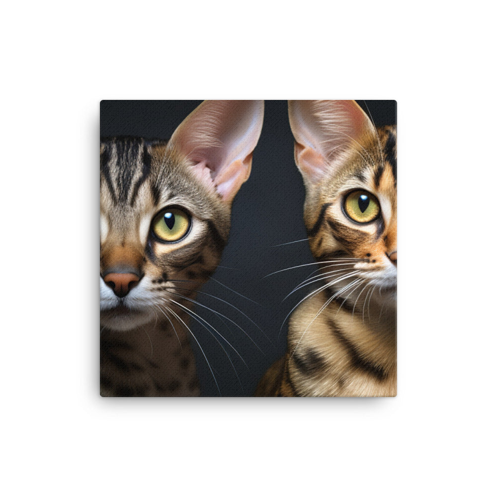 Ocicat Canvas - PosterfyAI.com