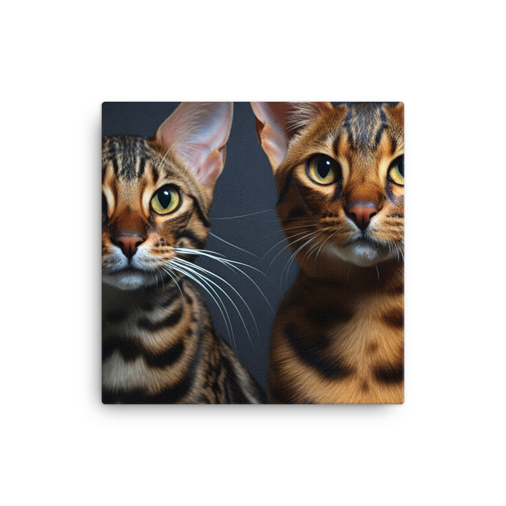 Ocicat Canvas - PosterfyAI.com