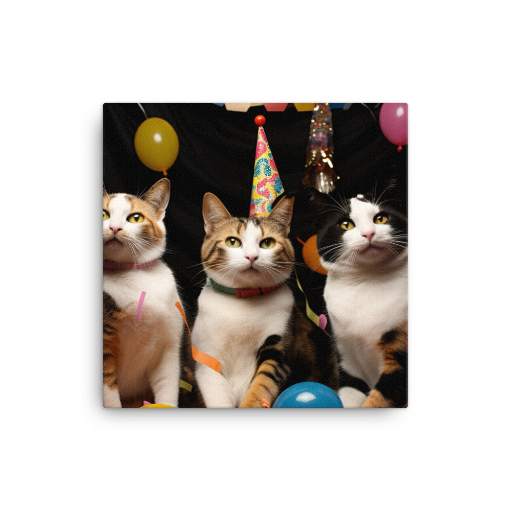 Japanese Bobtail Canvas - PosterfyAI.com