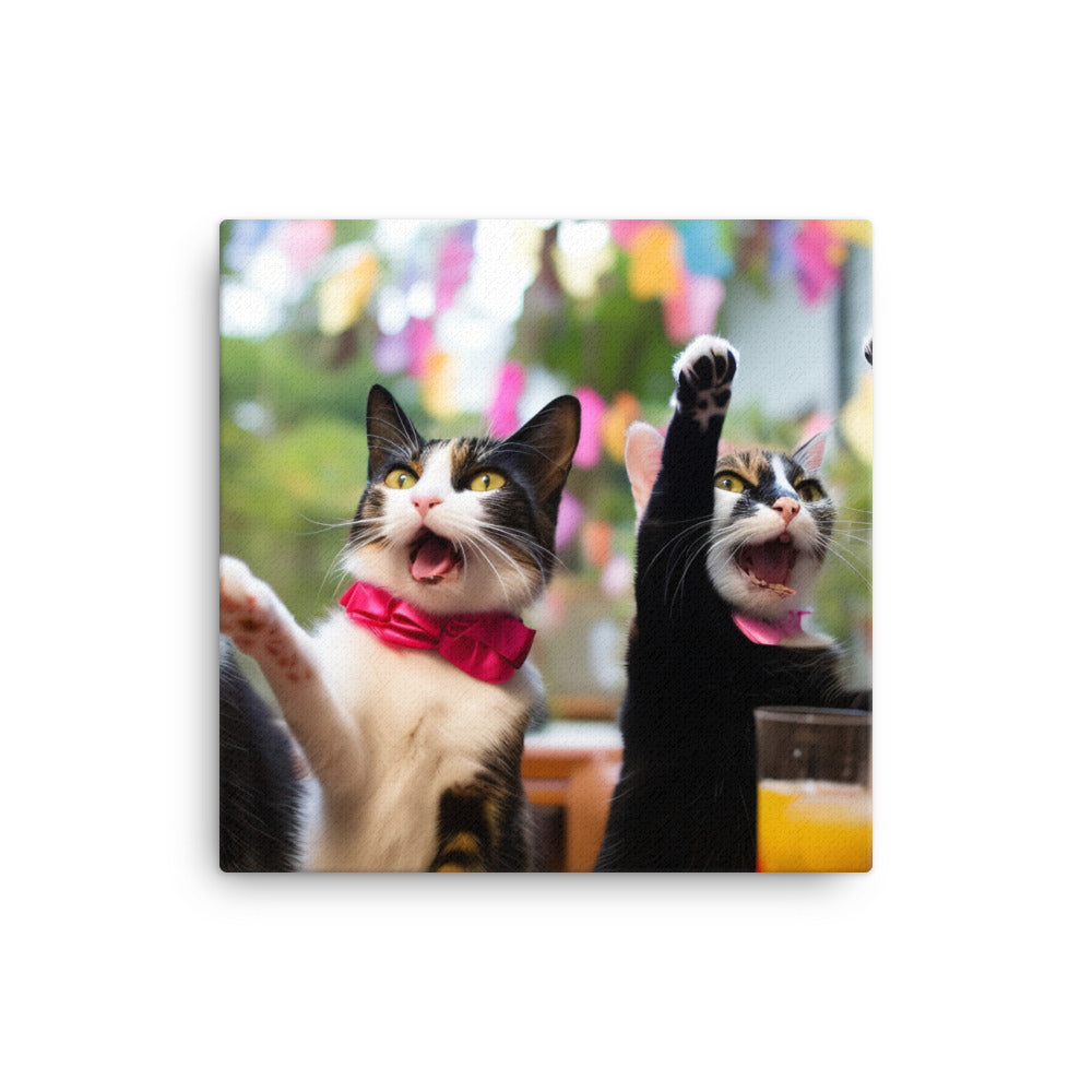 Japanese Bobtail Canvas - PosterfyAI.com