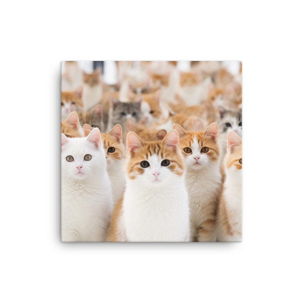 Japanese Bobtail Canvas - PosterfyAI.com