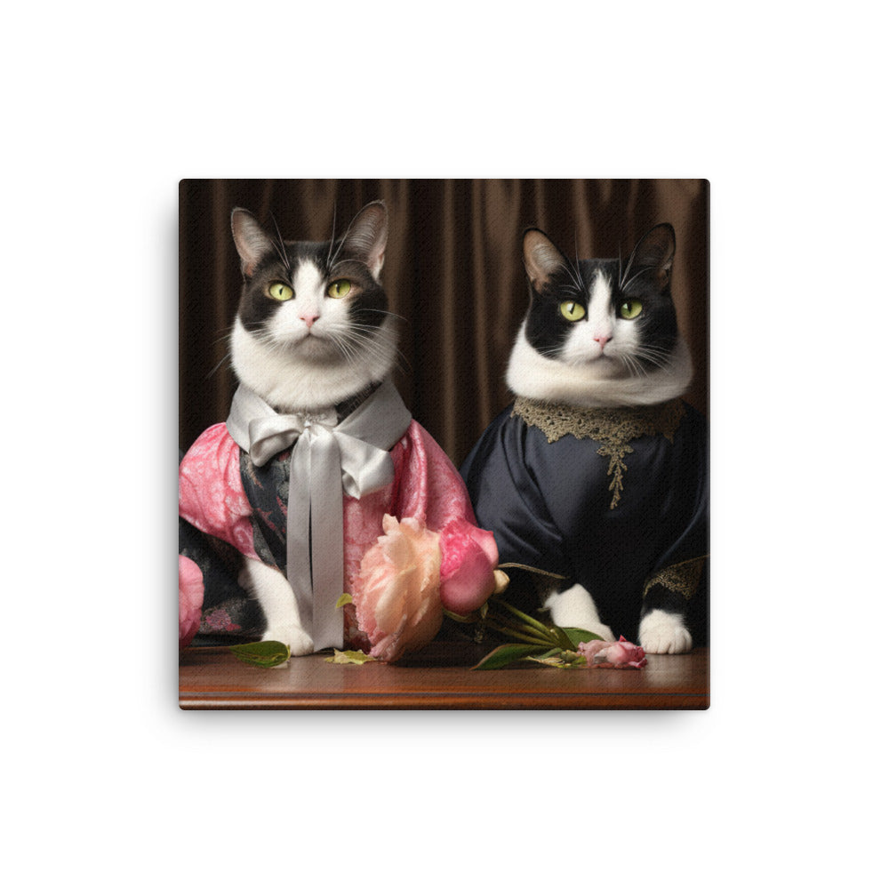Japanese Bobtail Canvas - PosterfyAI.com