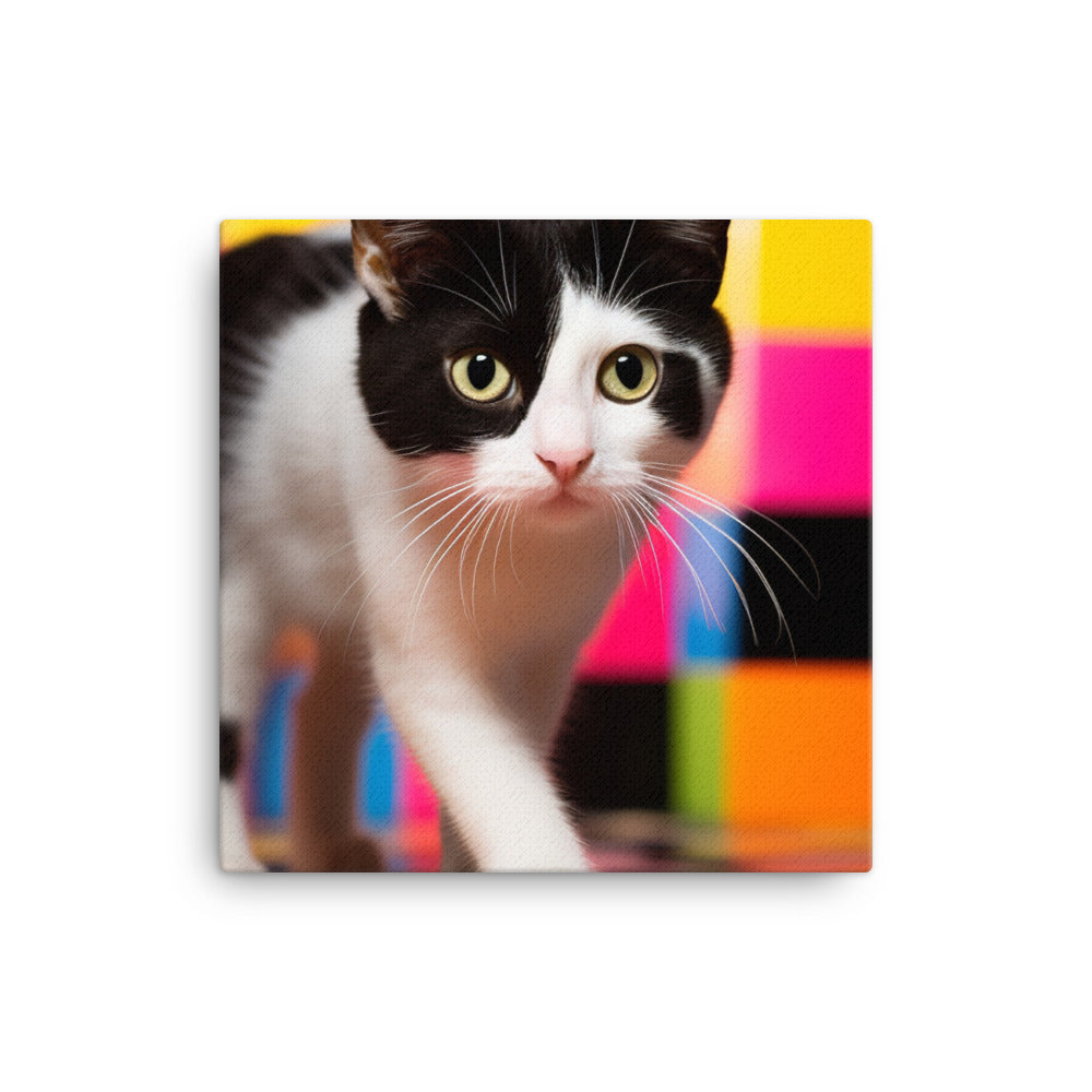 Japanese Bobtail Canvas - PosterfyAI.com