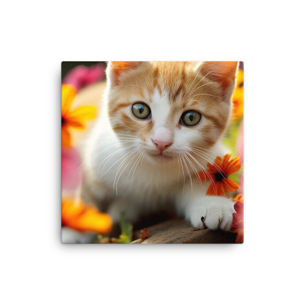 Japanese Bobtail Canvas - PosterfyAI.com