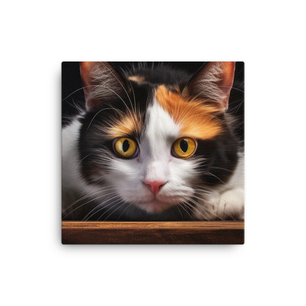 Japanese Bobtail Canvas - PosterfyAI.com