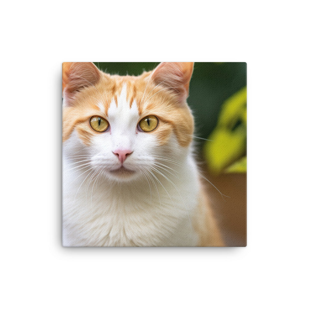 Japanese Bobtail Canvas - PosterfyAI.com