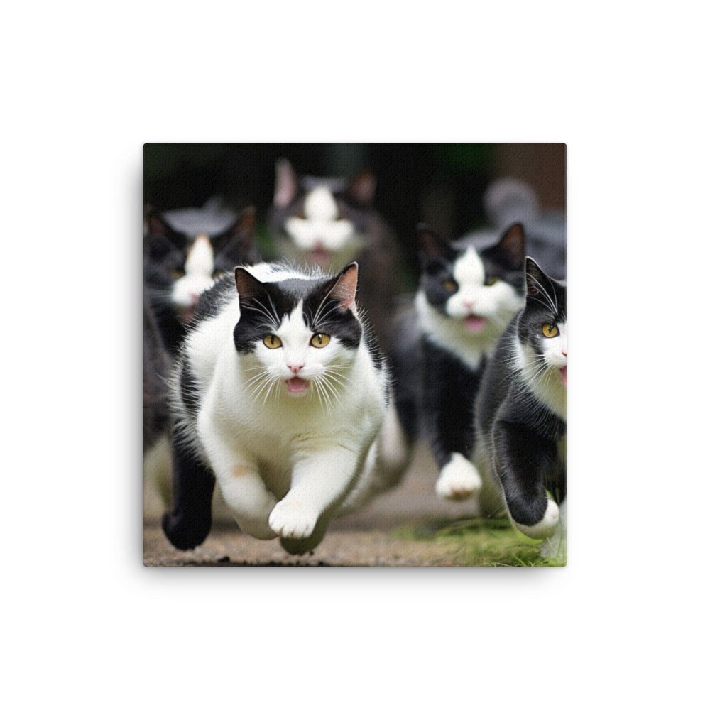 Japanese Bobtail Canvas - PosterfyAI.com