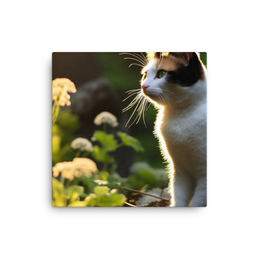 Japanese Bobtail Canvas - PosterfyAI.com