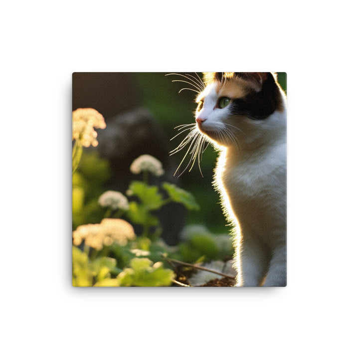 Japanese Bobtail Canvas - PosterfyAI.com