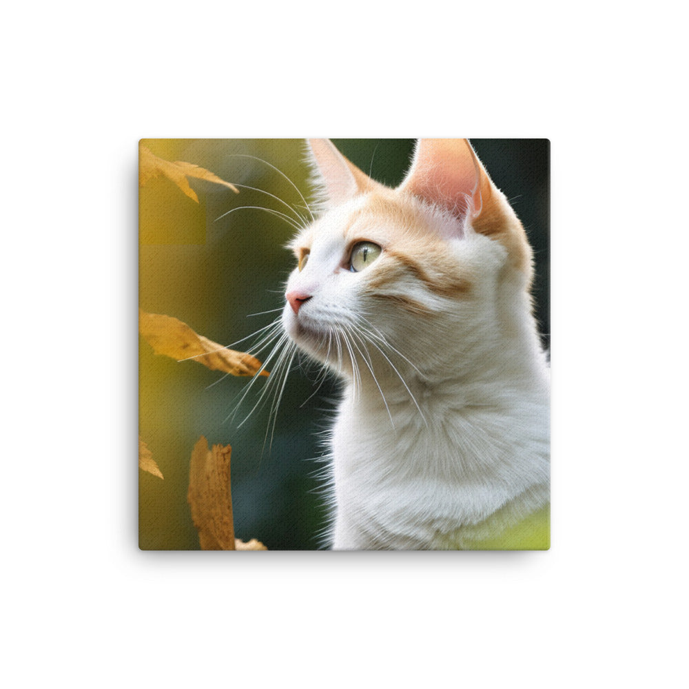 Japanese Bobtail Canvas - PosterfyAI.com