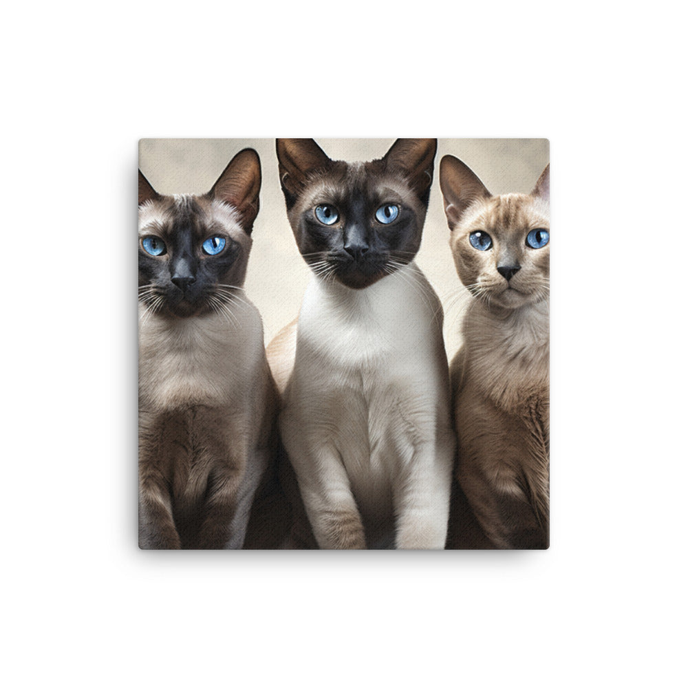 Tonkinese Canvas - PosterfyAI.com