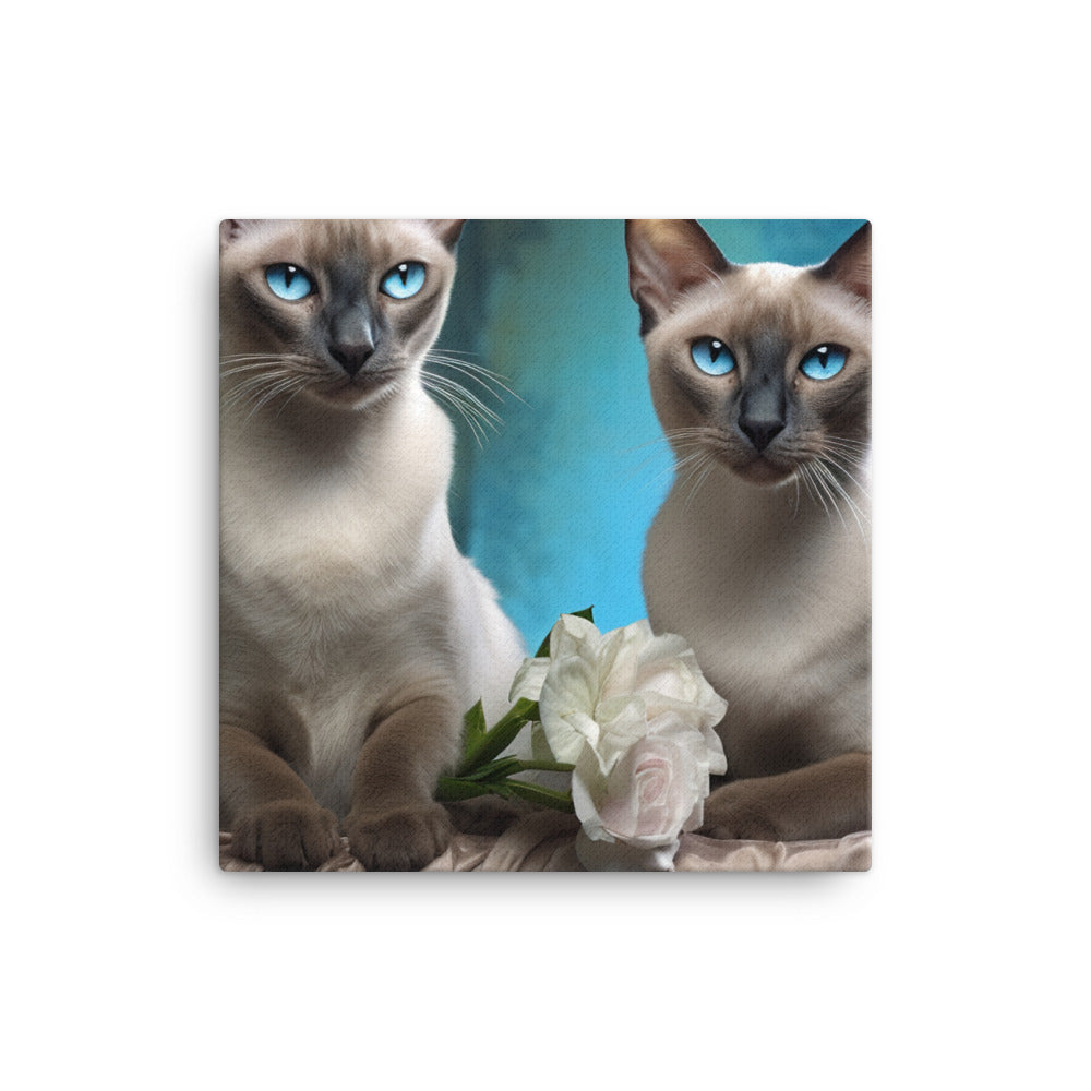 Tonkinese Canvas - PosterfyAI.com