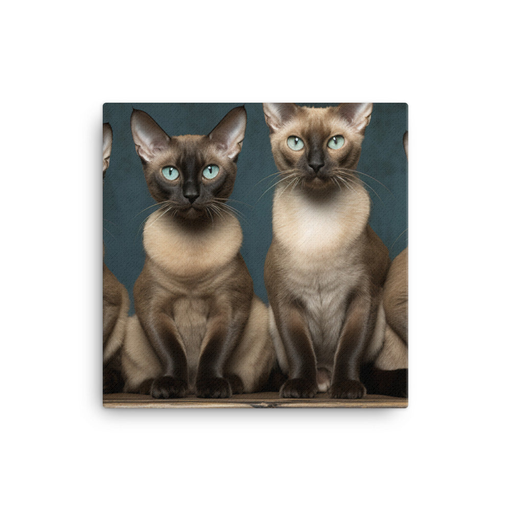 Tonkinese Canvas - PosterfyAI.com