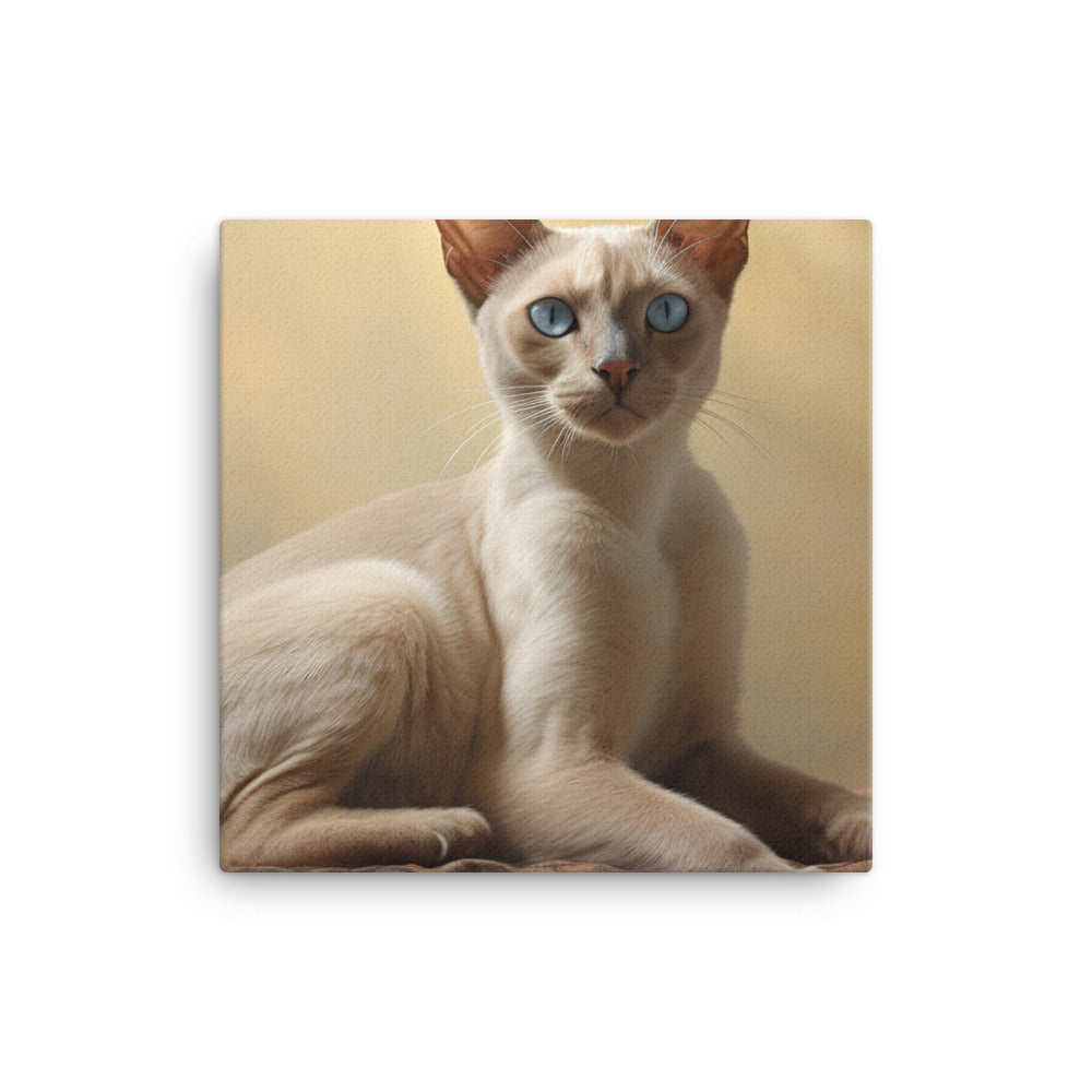 Tonkinese Canvas - PosterfyAI.com