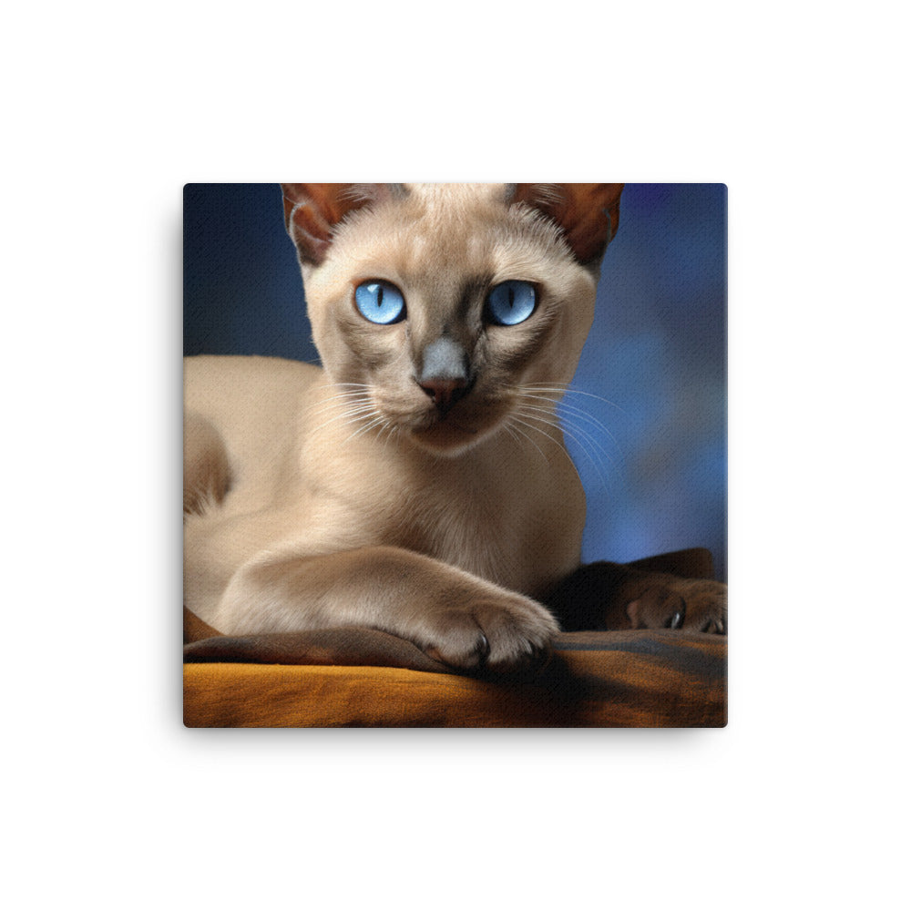 Tonkinese Canvas - PosterfyAI.com