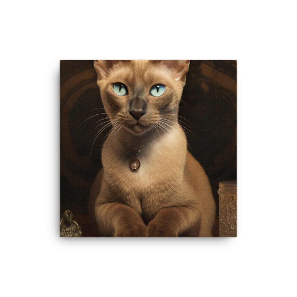 Tonkinese Canvas - PosterfyAI.com
