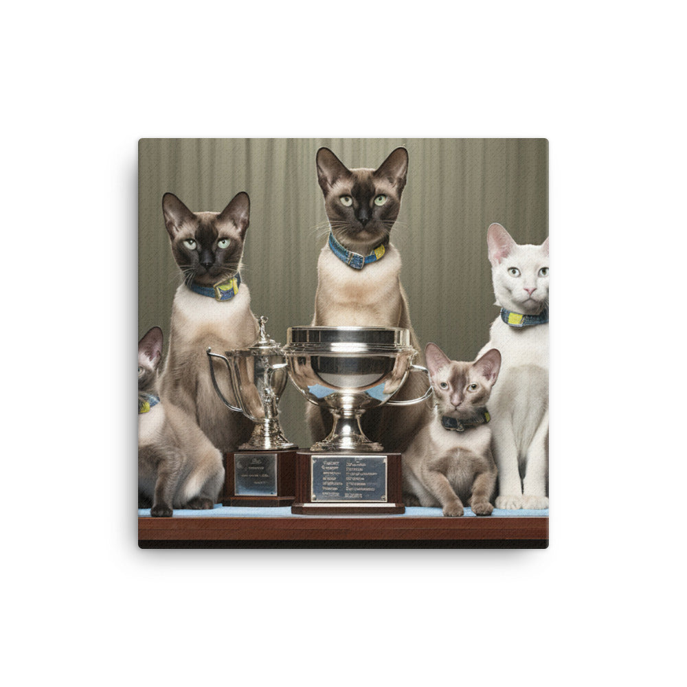 Tonkinese Canvas - PosterfyAI.com