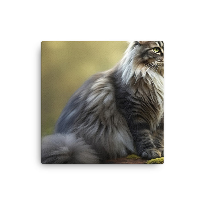 Norwegian Forest Canvas - PosterfyAI.com
