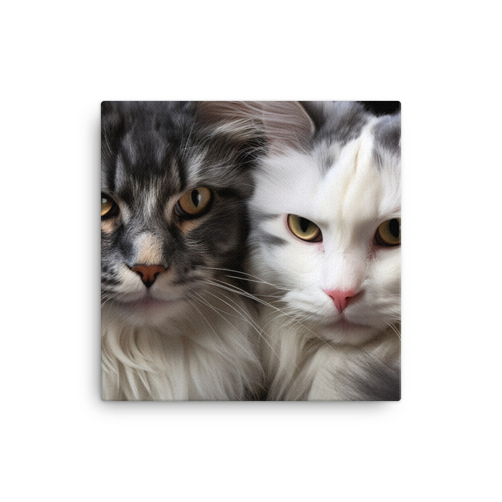 Norwegian Forest Canvas - PosterfyAI.com