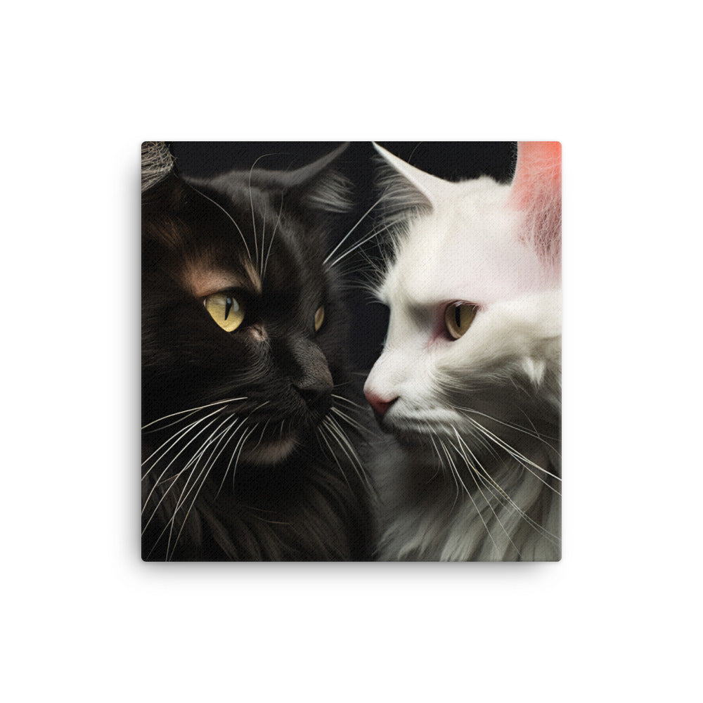 Norwegian Forest Canvas - PosterfyAI.com
