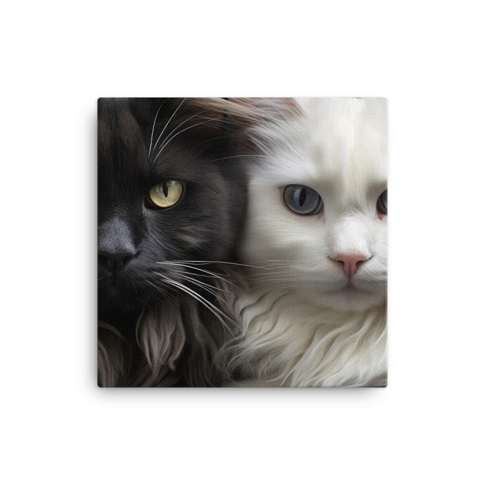 Norwegian Forest Canvas - PosterfyAI.com