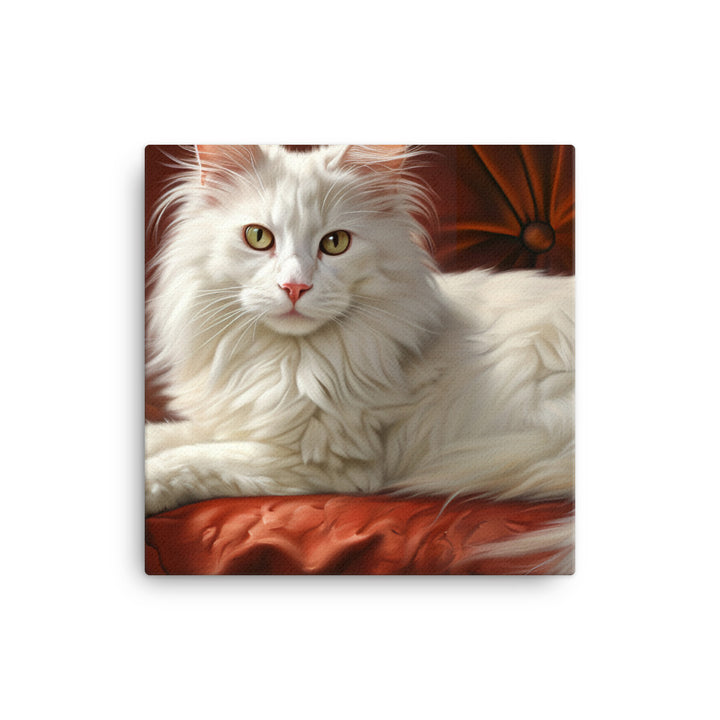 Turkish Angora Canvas - PosterfyAI.com
