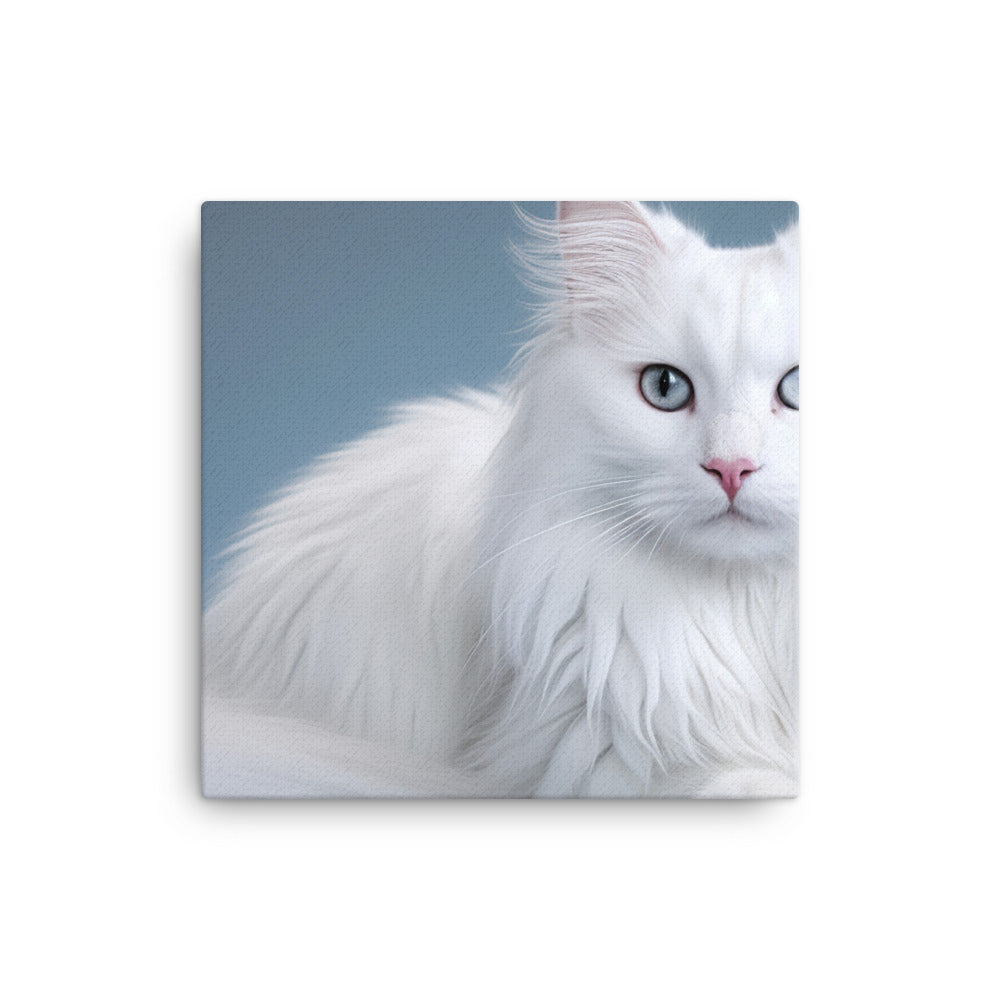 Turkish Angora Canvas - PosterfyAI.com