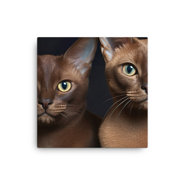Burmese Canvas - PosterfyAI.com