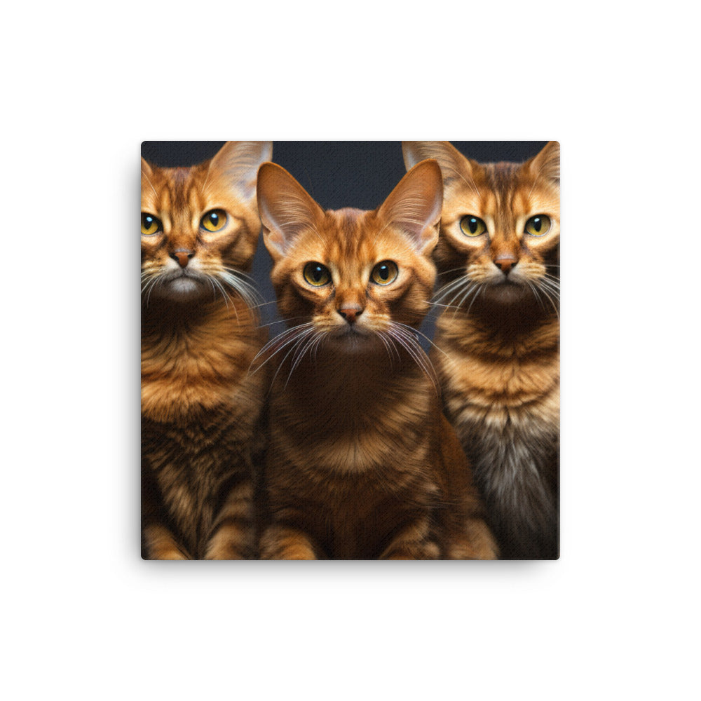 Abyssinian Canvas - PosterfyAI.com